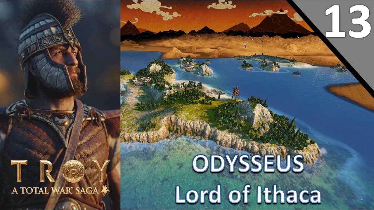 Total War Saga: Troy Live [legendary] l Odysseus [Ithica] l Part 13