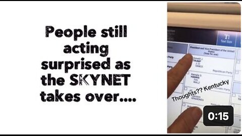 People still acting surprised as the SKYNET takes over....