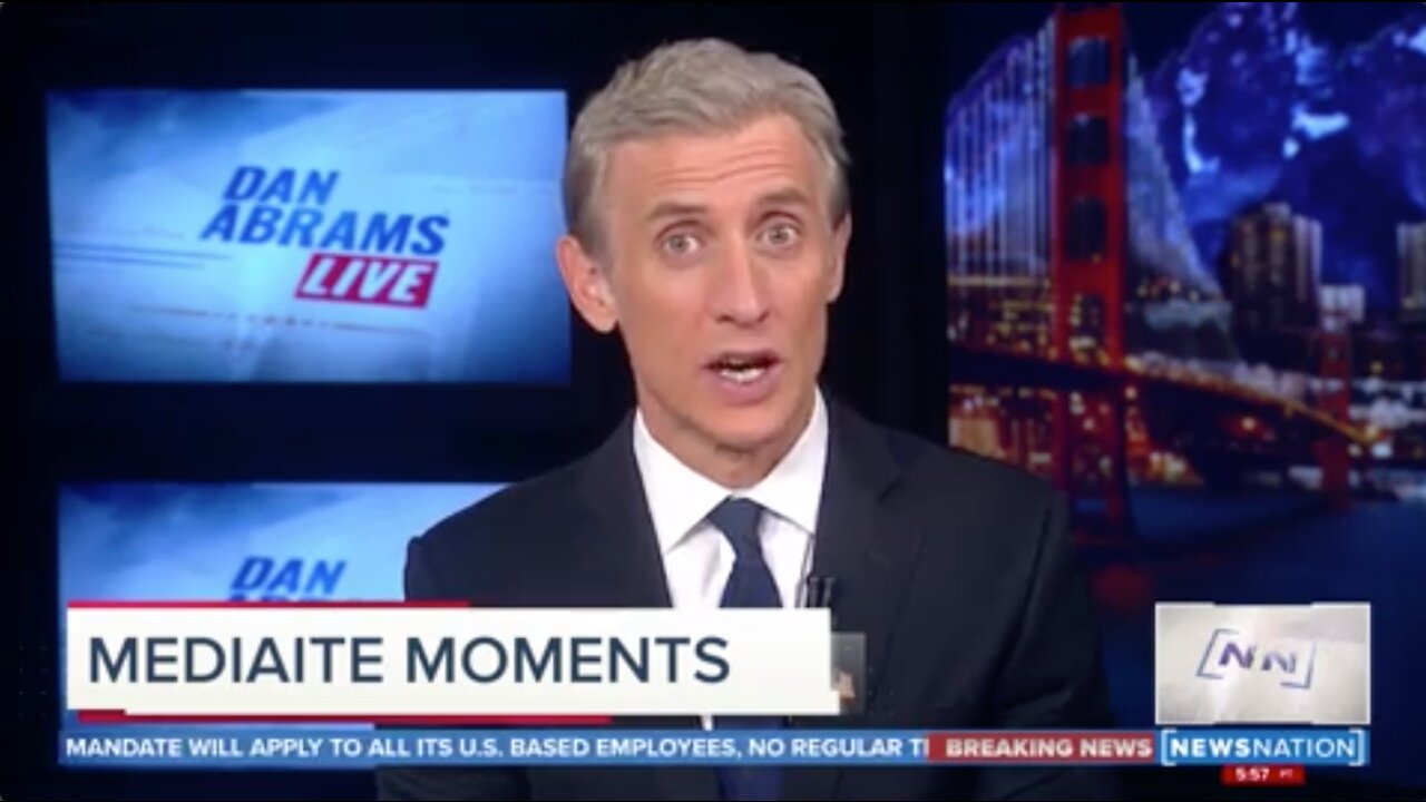 Dan Abrams Mocks Dramatically Different Vax Mandate Coverage on CNN and Fox News