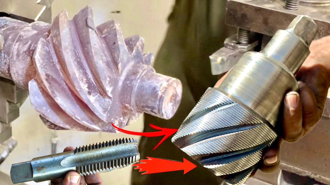 Process of Converting Pinion into Heavy Thread Cutter of a Truck