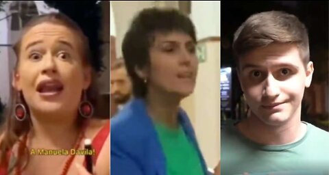 Jovem vai a lançamento de livro de Manuela d’Ávila e deixa esquerdopatas atônitos