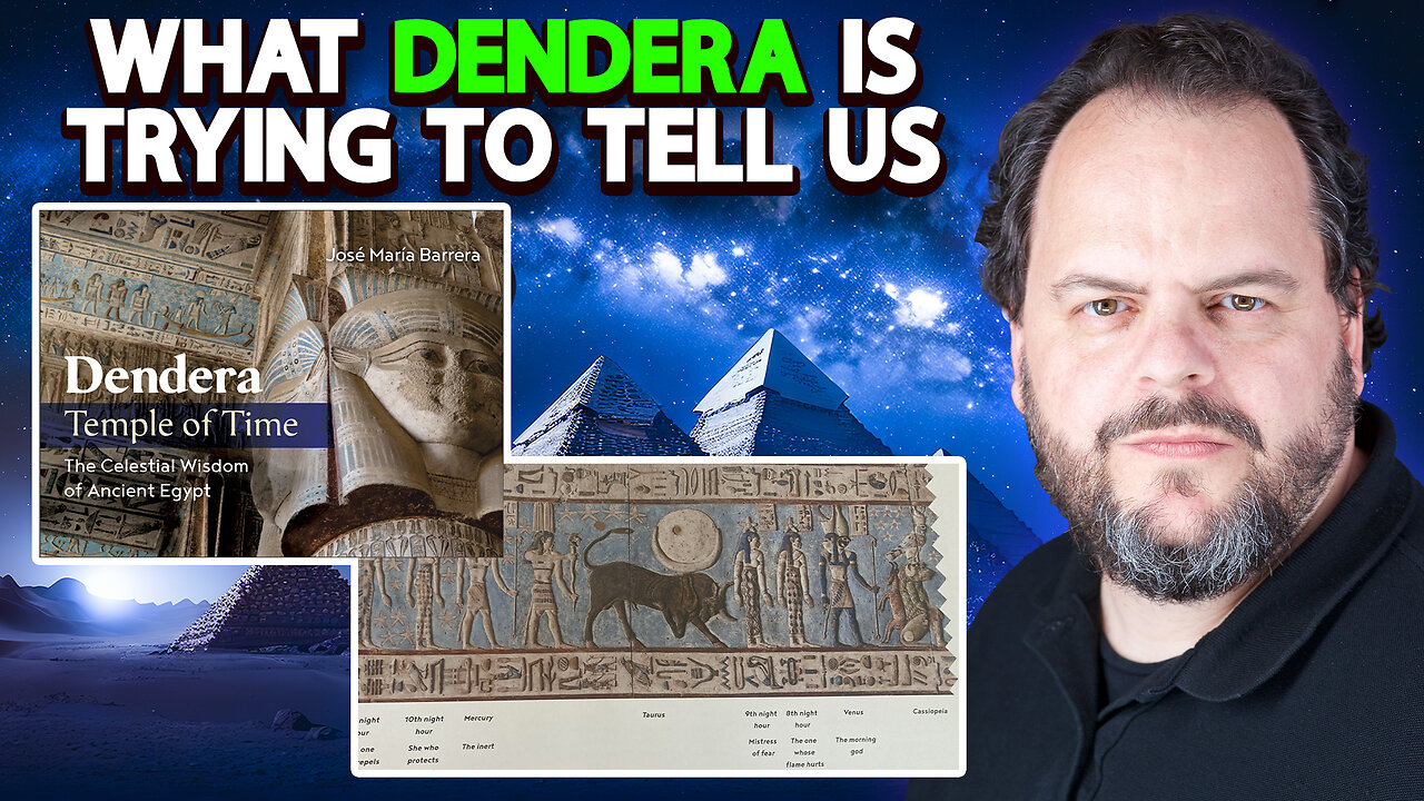 Talking Dendera, the Temple of Time, with Jose Barrera