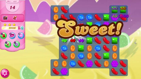 Candy Crush Saga Level 497