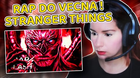 REACT - Rap do Vecna - TERROR DO MUNDO INVERTIDO