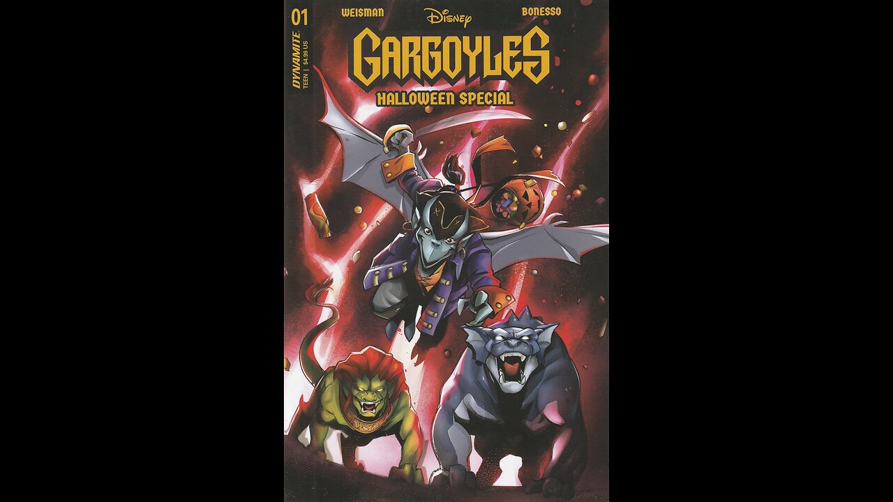 Gargoyles Halloween Special -- Issue 1 (2022, Dynamite) Comic Book Review