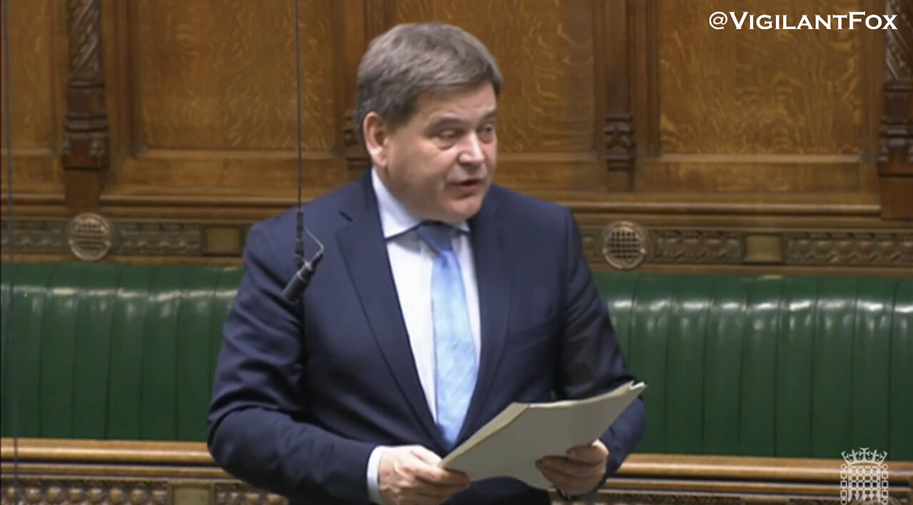 BREAKING: British MP Andrew Bridgen Confronts Parliament, Calls for an End to the Boosters…