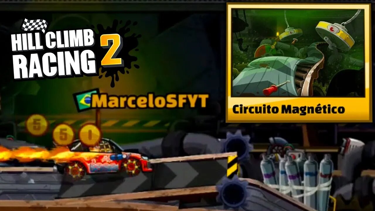 Copa Circuito Magnético do Hill Climb Racing 2