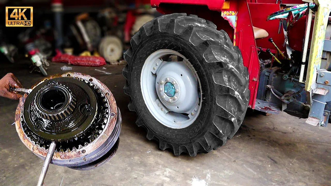 Tractor Bad Wheel Hub : How To Diagnose | Dangerous Issue | Fix Amazing