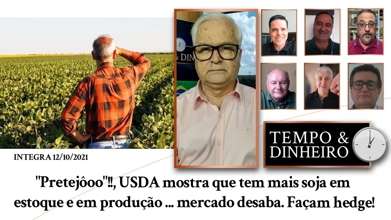 "Pretejôoo"!!,USDA mostra que tem mais soja em estoque e em produção ... mercado desaba.Façam hedge!