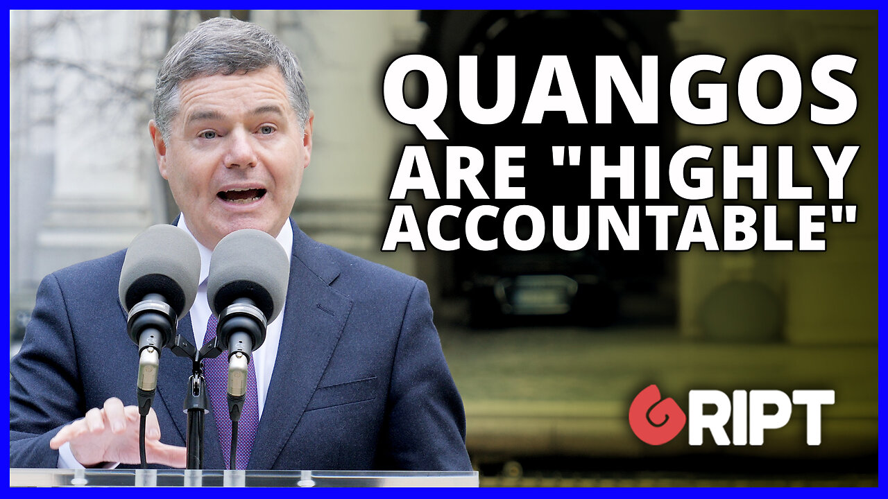 Donohoe: QUANGOs and State agencies are "highly accountable"