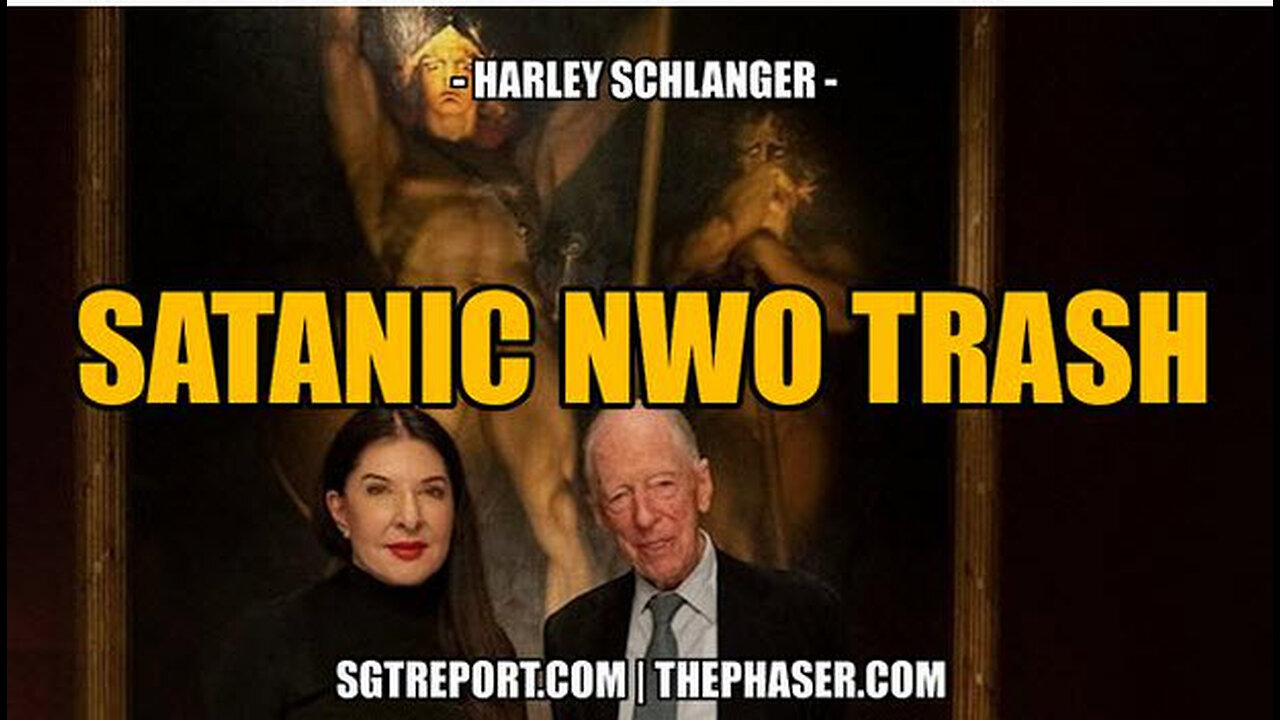 SGT REPORT - SATANIC NWO TRASH -- Harley Schlanger