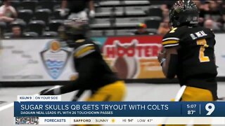 Tucson Sugar Skulls QB gets tryout with Colts