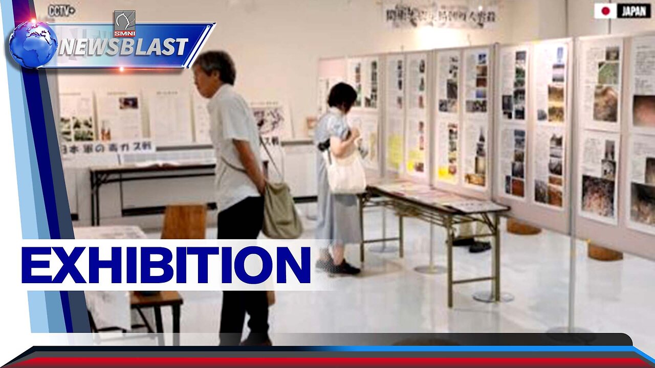 Civil group sa Japan, nagsagawa ng exhibition para ipakita ang pagsalakay noong World War II