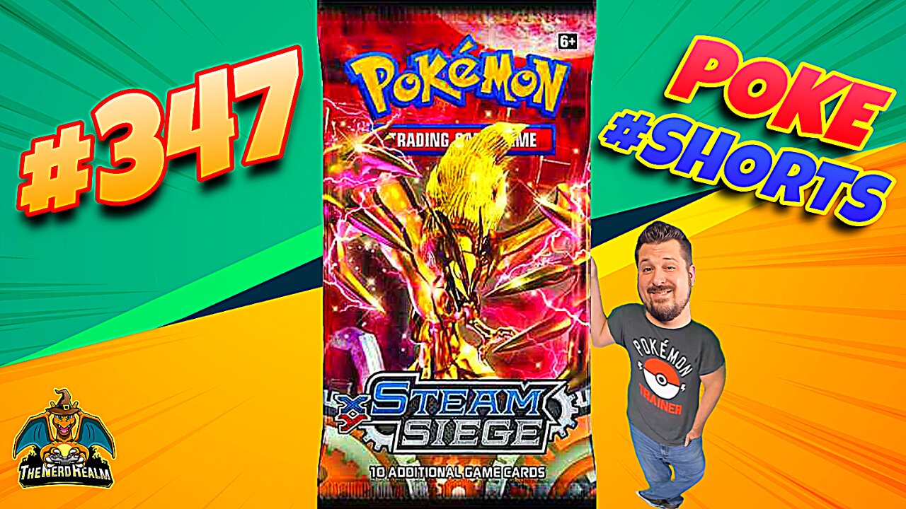 Poke #Shorts #347 | Steam Siege | Pokemon Cards Opening