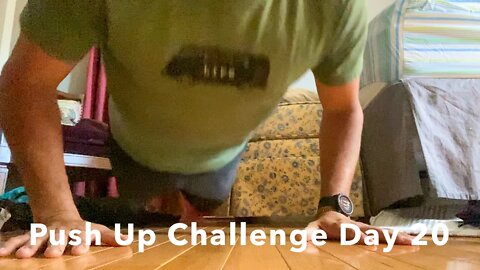 Push Up Challenge Day 20 | 2000/3000