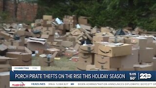 As online shopping increases so do porch pirates