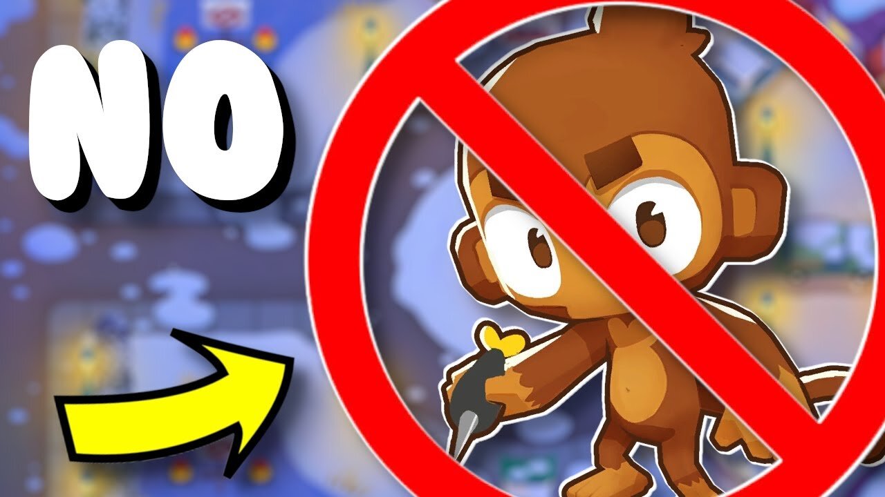 Defeating BloonsTD6 with | No Monkeys |