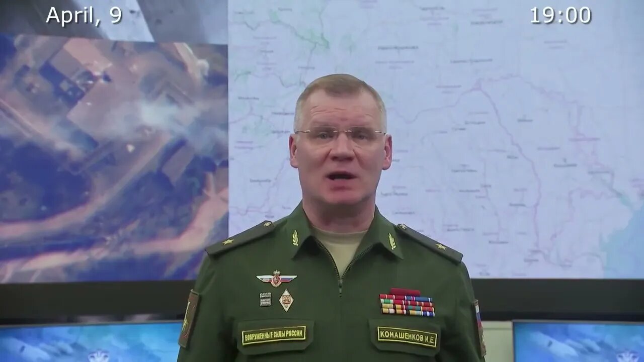 Russian Ministry of Defense briefing.