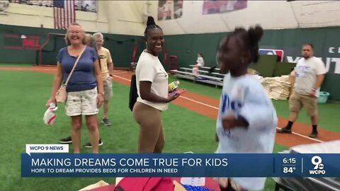 Hope to Dream event gifts 75 Greater Cincinnati children with beds of their own