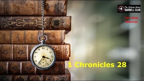 1 Chronicles 28 - David’s Instructions to Solomon