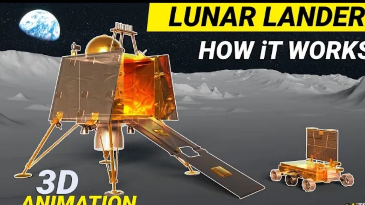 Lunar Orbit Chandrayaan-3 How It works #3D