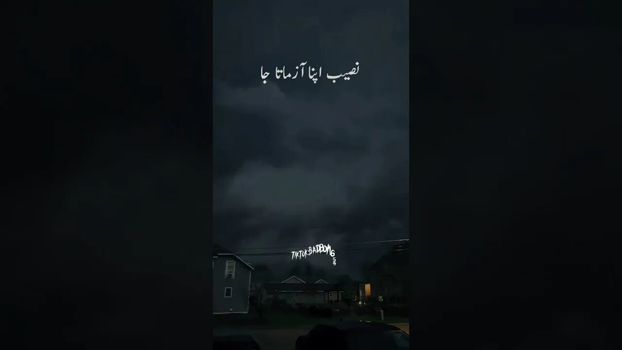 Na kr shikva muqaddar se | status video | status #poetry #poetry #shayari #status #shorts #sadpoetry