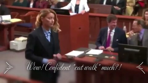 Amber Heard's Turn! Amber Walking Up to the Stand to Testify on Her First Day!