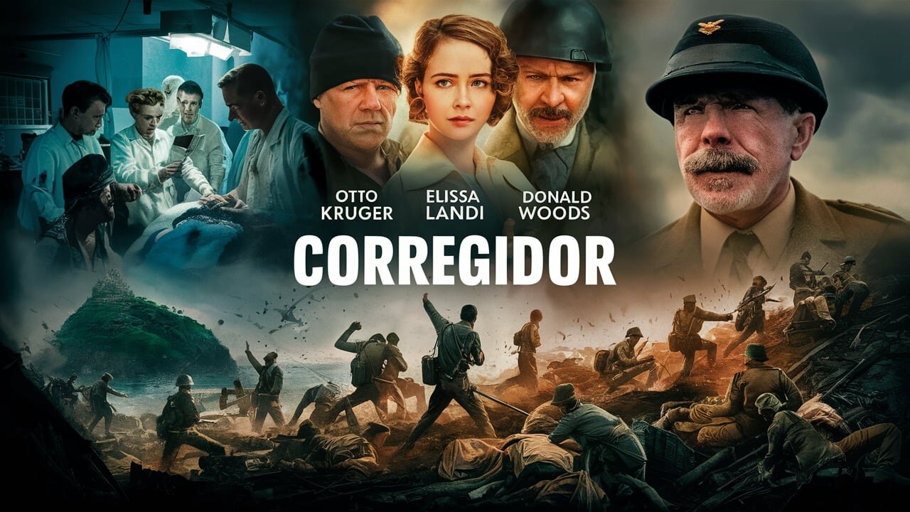 CORREGIDOR (1943) Otto Kruger, Elissa Landi and Donald Woods | Drama| B&W | Nostalgic Flick