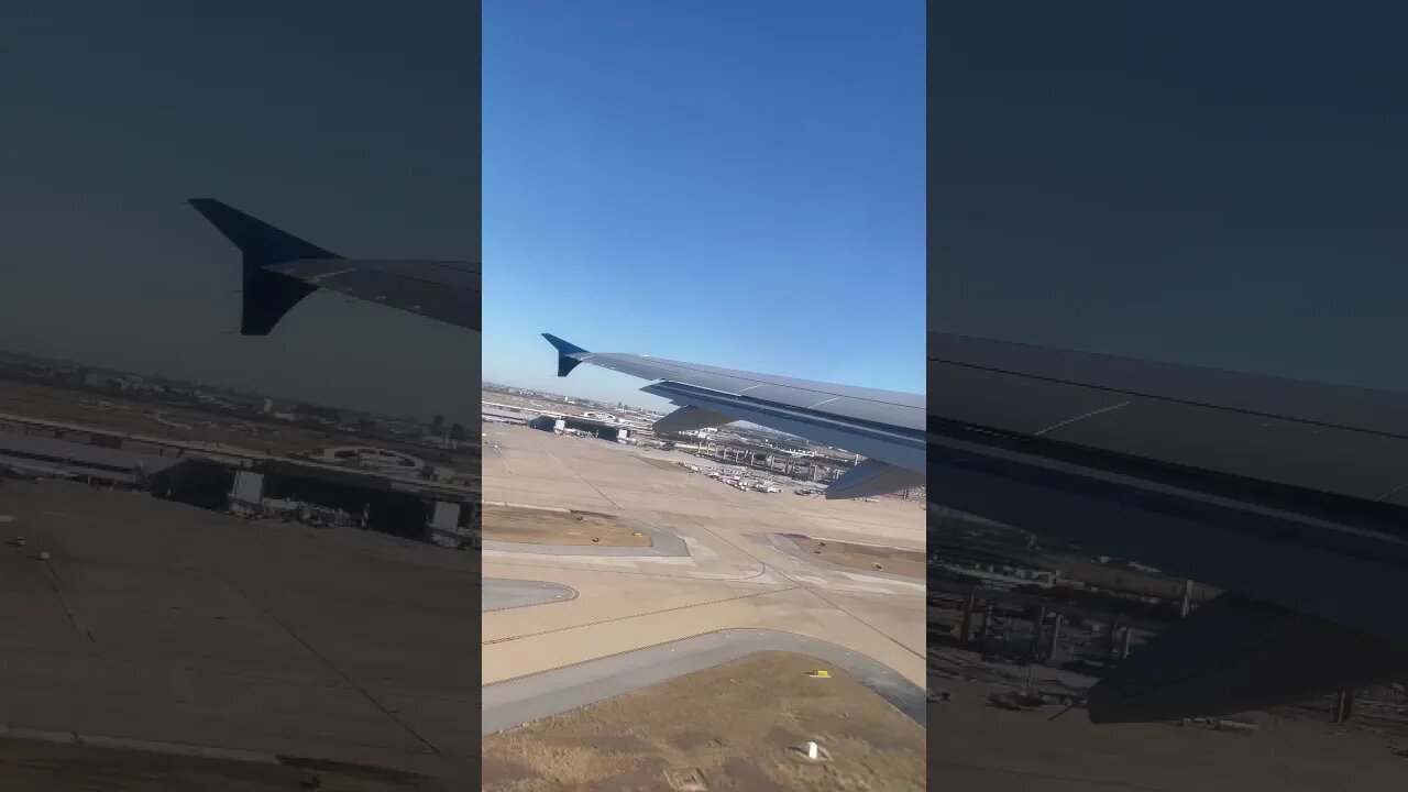 Delta Airbus A319 Taking Off DFW