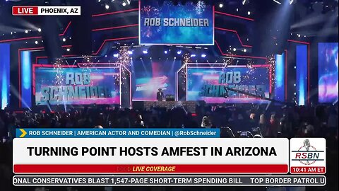 Rob Schneider Speaks at TPUSA's America Fest Conference