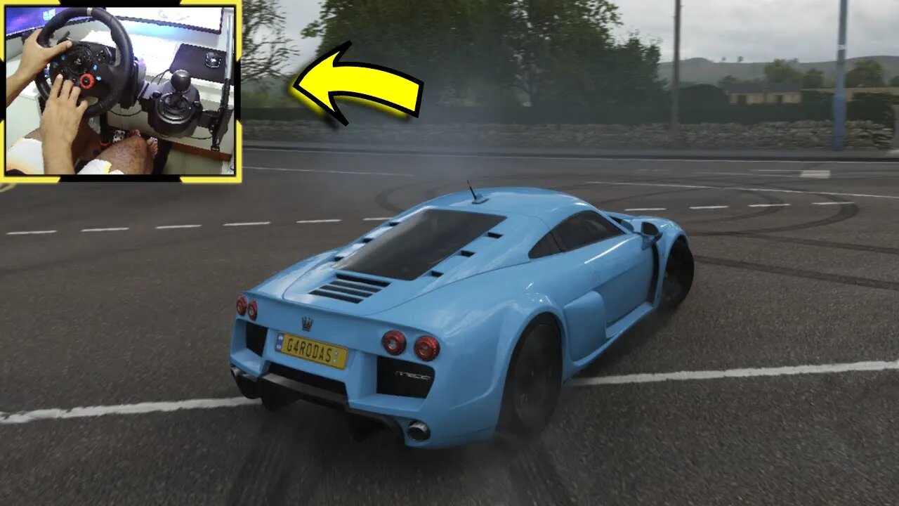 NOBLE M600 - Forza Horizon 4 gameplay | Logitech g29