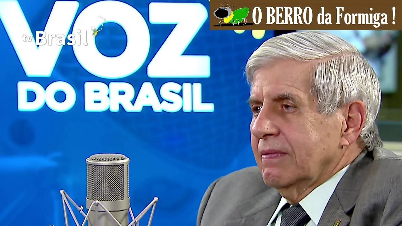 Guerra contra hackers e a segurança presidencial - Gen Augusto Heleno Voz do Brasil-27/07/20