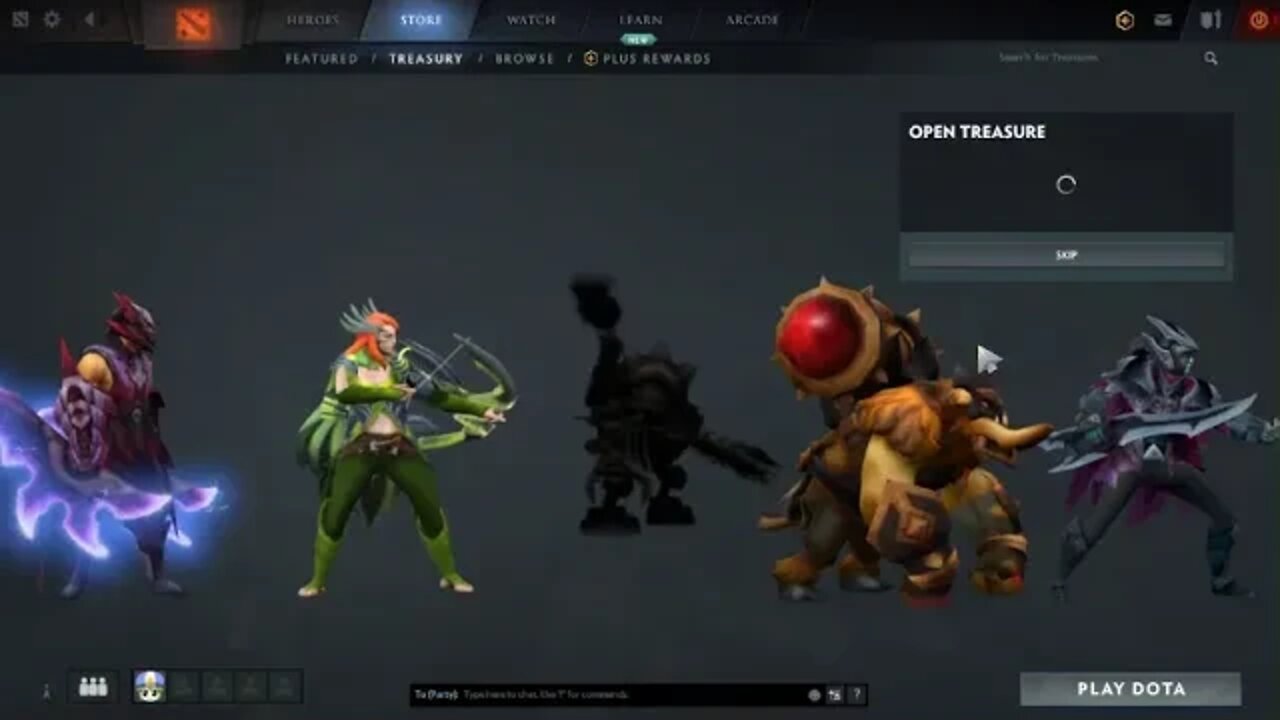 Dota 2 Free Frostivus 2019 spin + treasure unbox!!!