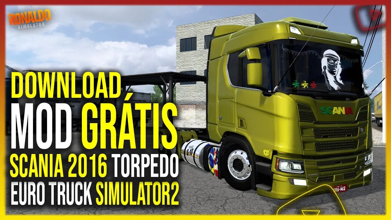 ▶️SAIU - SCANIA 2016 TORPEDO EURO TRUCK SIMULATOR 2