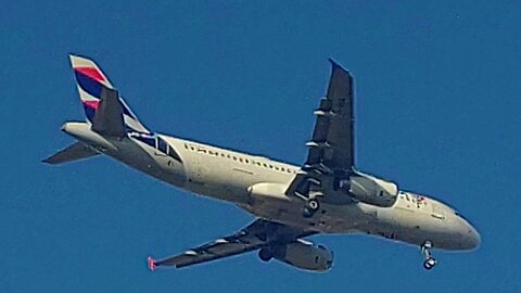 Airbus A320 PR-MAK coming from Brasília to Fortaleza