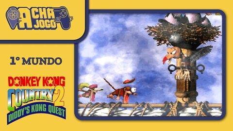 Donkey Kong Country 2 || Guia 102% - Mundo #1