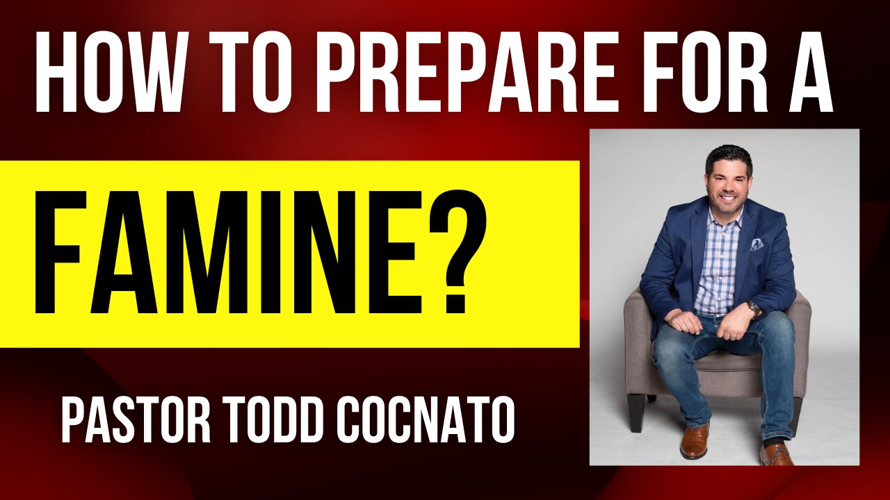 How to Prepare For a Famine! --Sunday Service 5 8 2022