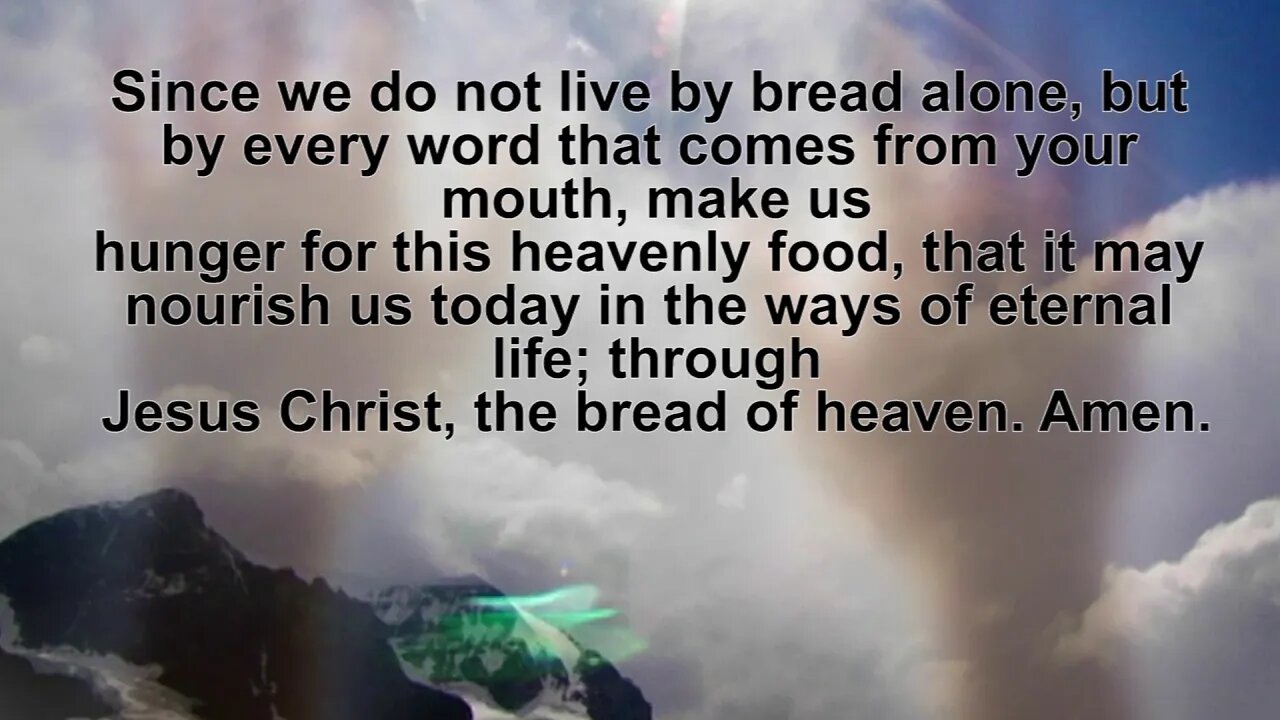 11 19 #7 Prayer of Illumination