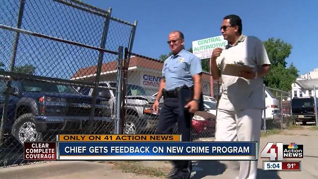 KCK chief gets feedback on anti-crime program