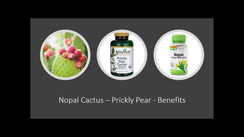 Nopal Cactus - Benefits, Uses & Side Effects