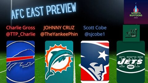 AFC EAST PREVIEW | Wednesday Night Podcast