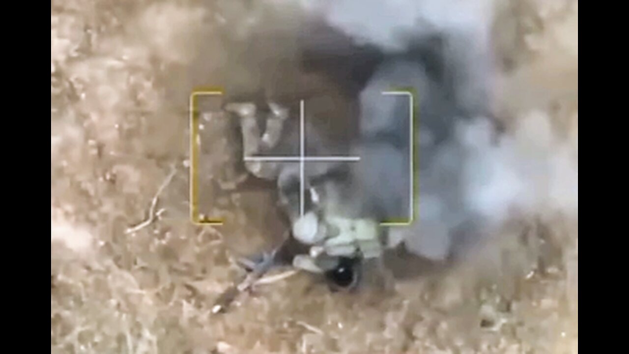 Footage of Ukraine Grenade Drones taking whole units out from the air with a remote released grenade