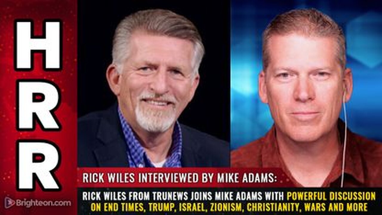 Rick Wiles - End Times, Trump, Israel, Zionism, Christianity, Wars & More