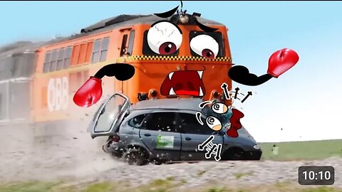 Crush Cars on Railroad - Woa Doodland