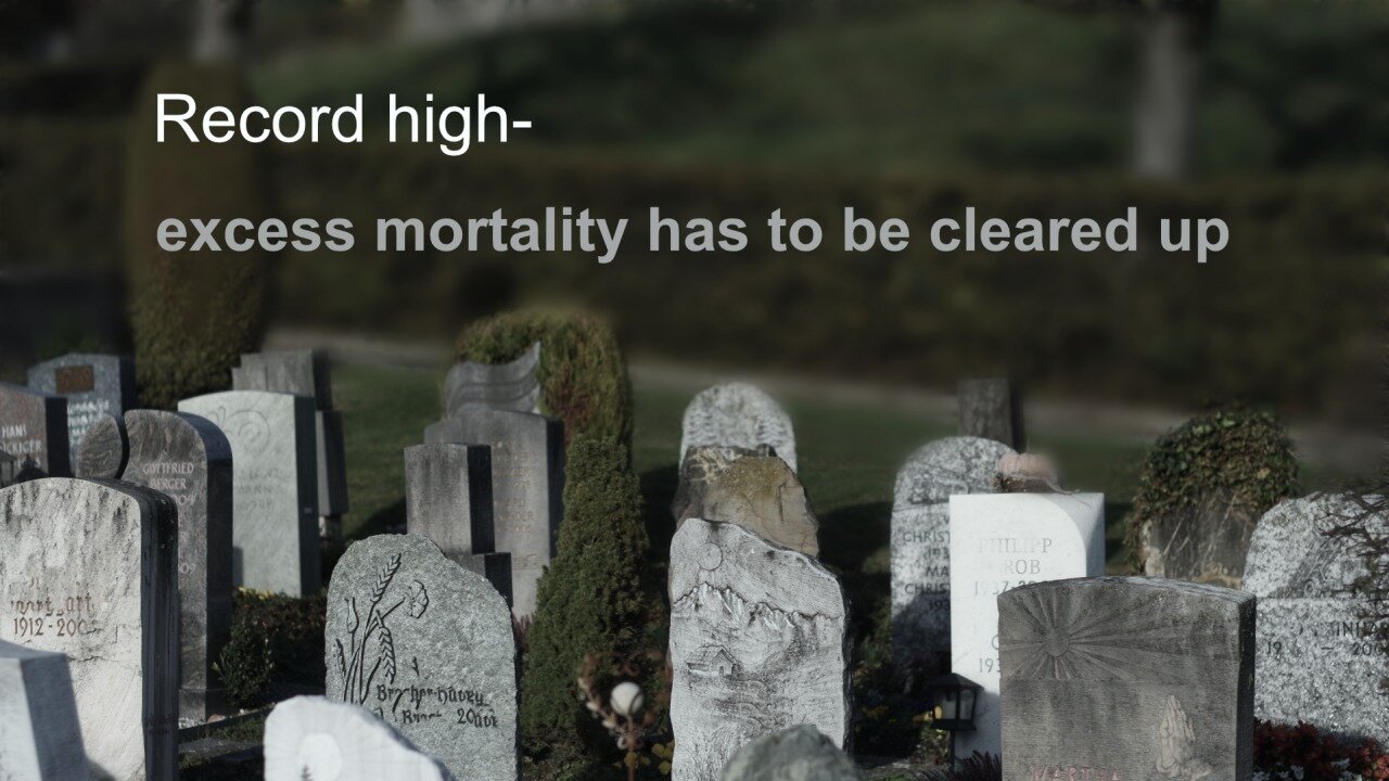 Record high excess mortality has to be cleared up! | www.kla.tv/24804