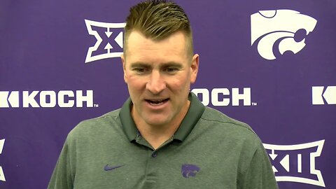 Kansas State Football | Joe Klanderman Press Conference | September 16, 2021