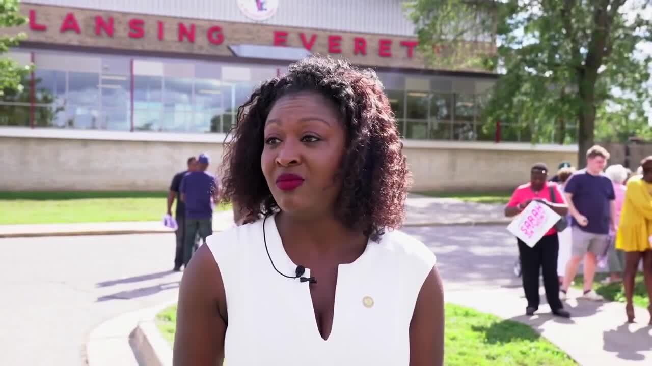 Anthony serves in the Michigan House of Representatives and is the first Black woman to serve in her position. If elected she says there's a lot of work to be done.