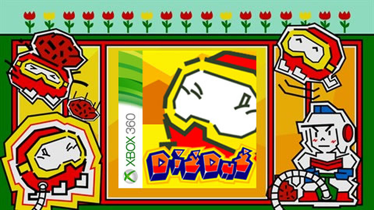 Dig Dug HD Gameplay (Xbox 360)