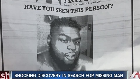 Shocking discovery in search for missing man