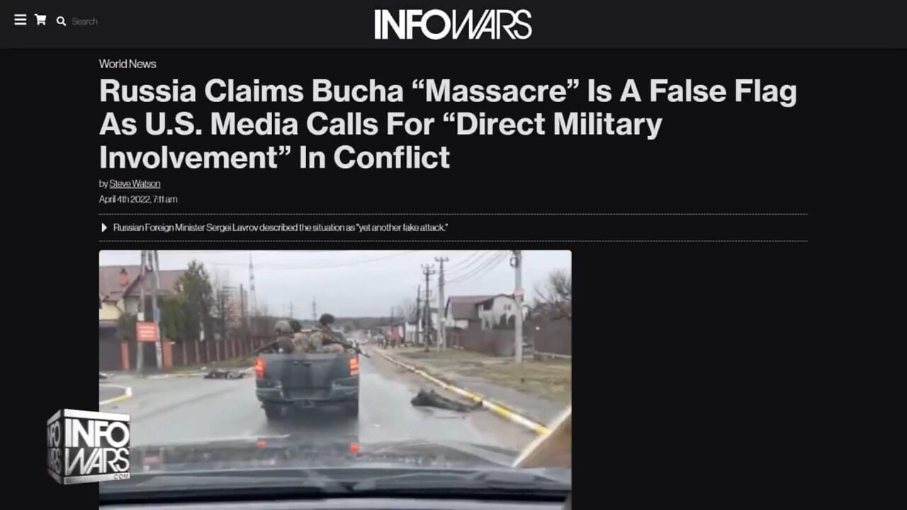 Proof Of False Flag Video Shows “Bucha Massacre” Dead Bodies Moving Around